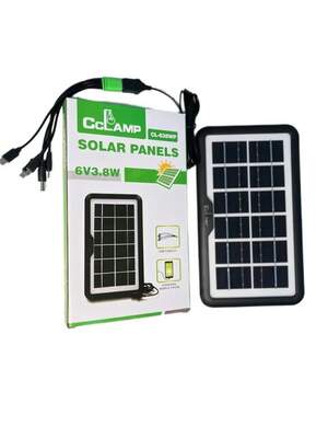 Портативна сонячна панель Cclamp CL-638wp 3.8W 6V IP65