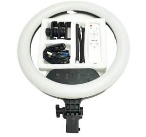 Кільцева LED-лампа LS-450 (45 см) (3 кріплення) (пульт)